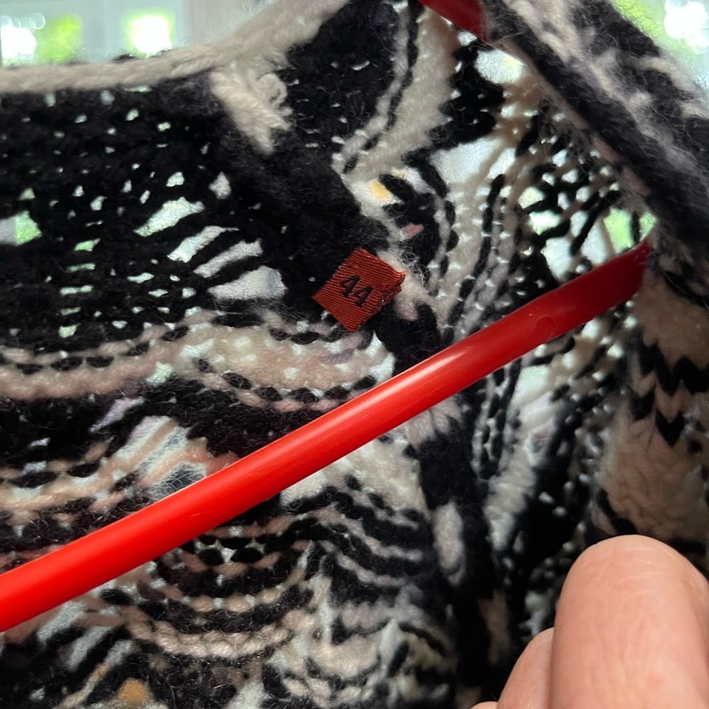 Missoni cashmere, thick yarn, shrug - size 44 - Picture 7 of 10